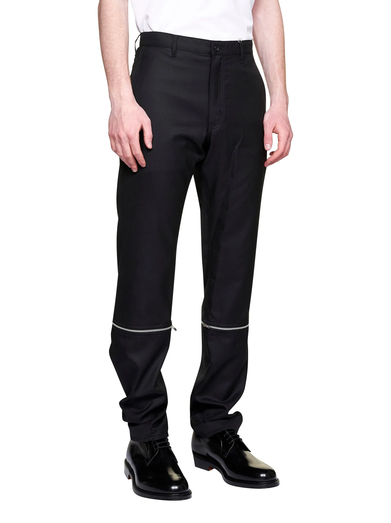 Comme des Garons Homme Plus Zipe Detailed Pants