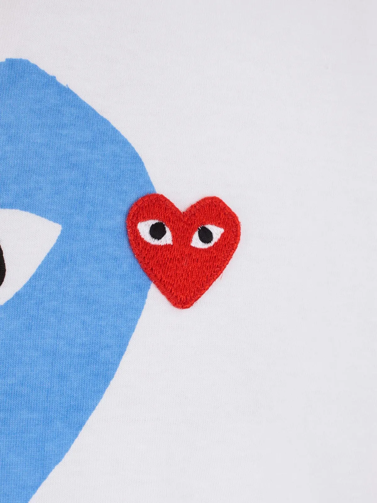 Comme des Garons Play Hearts Printed T-Shirt