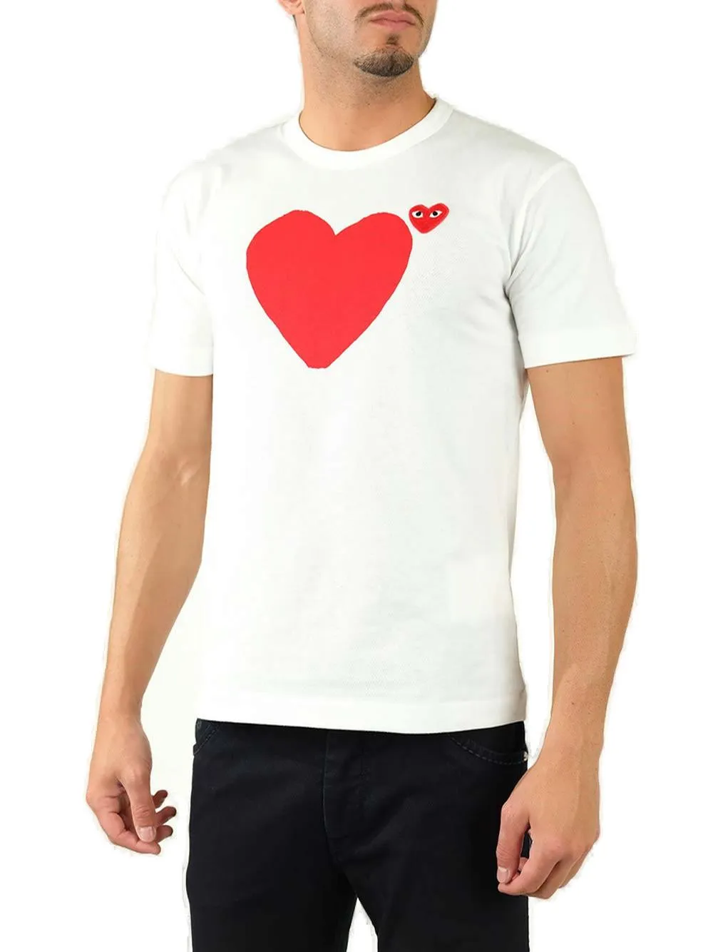 Comme des Garons Play Logo Heart T-Shirt
