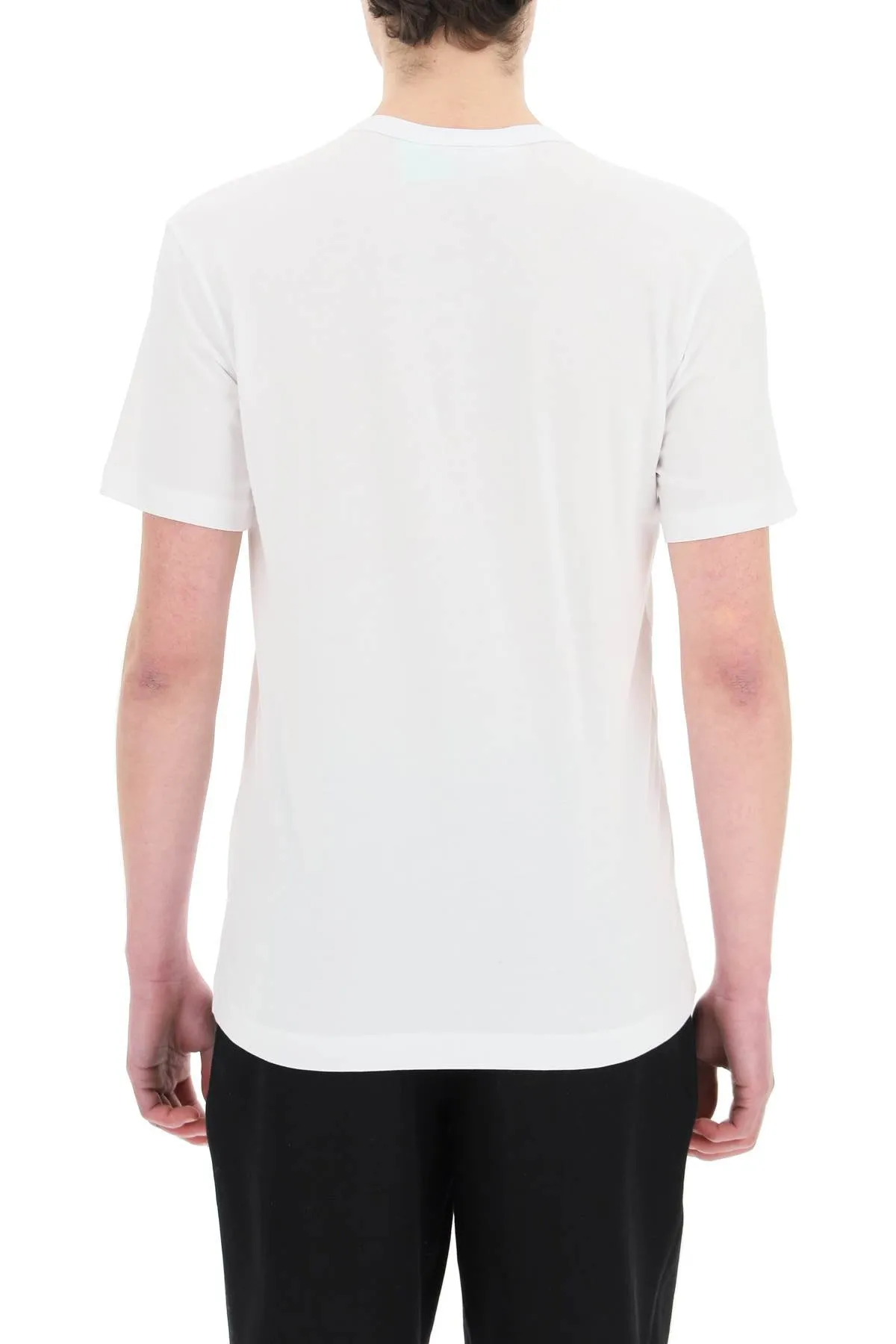 Comme des Garons Shirt Graphic Printed Crewneck T-Shirt