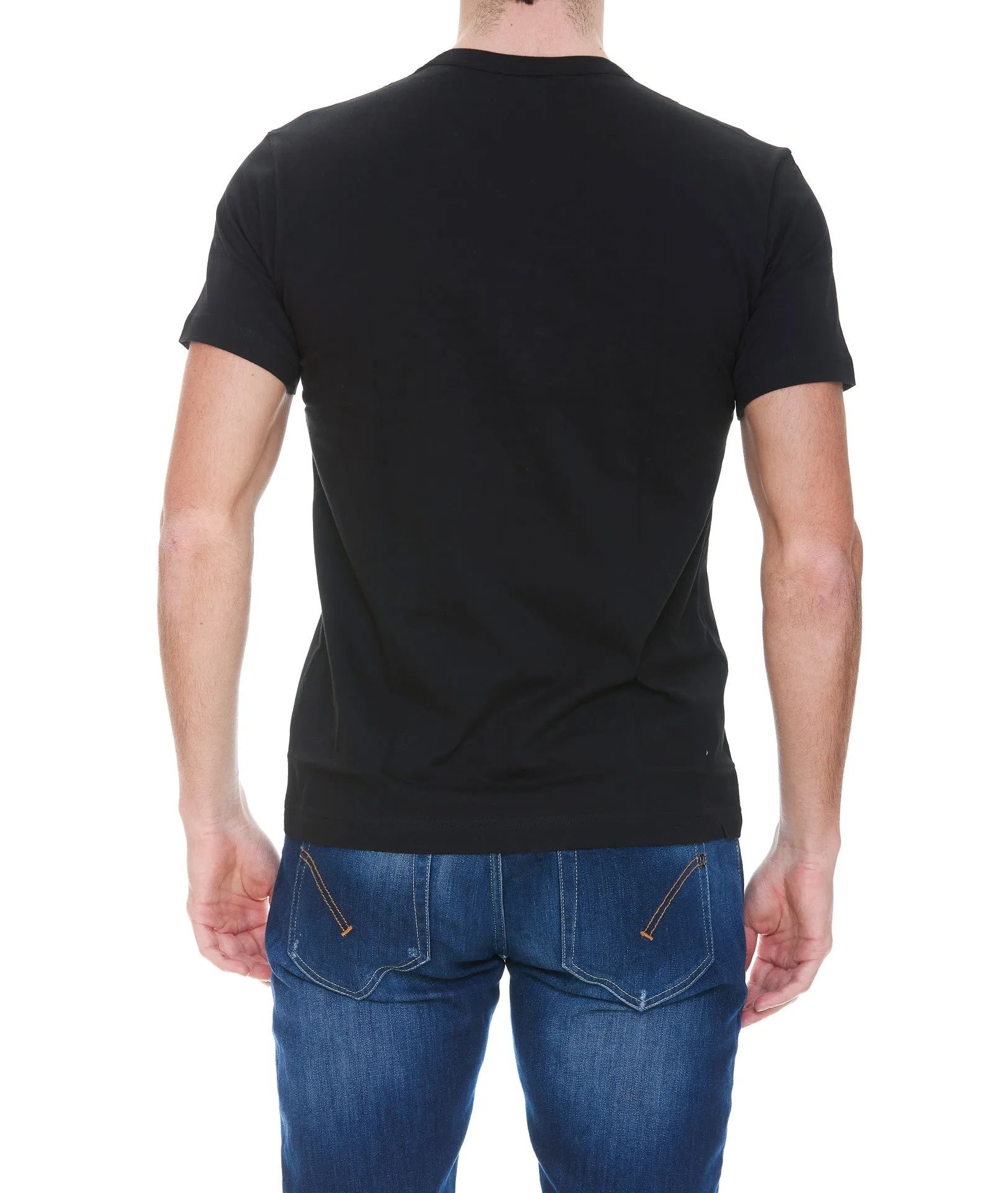 Comme des Garons Shirt Graphic Printed Crewneck T-Shirt