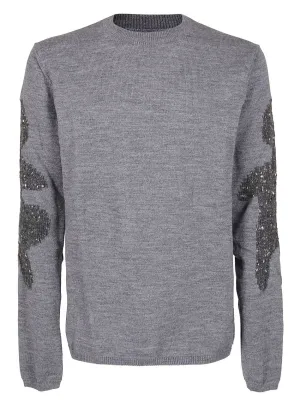 Comme Des Garons Shirt Sleeve Detail Sweater