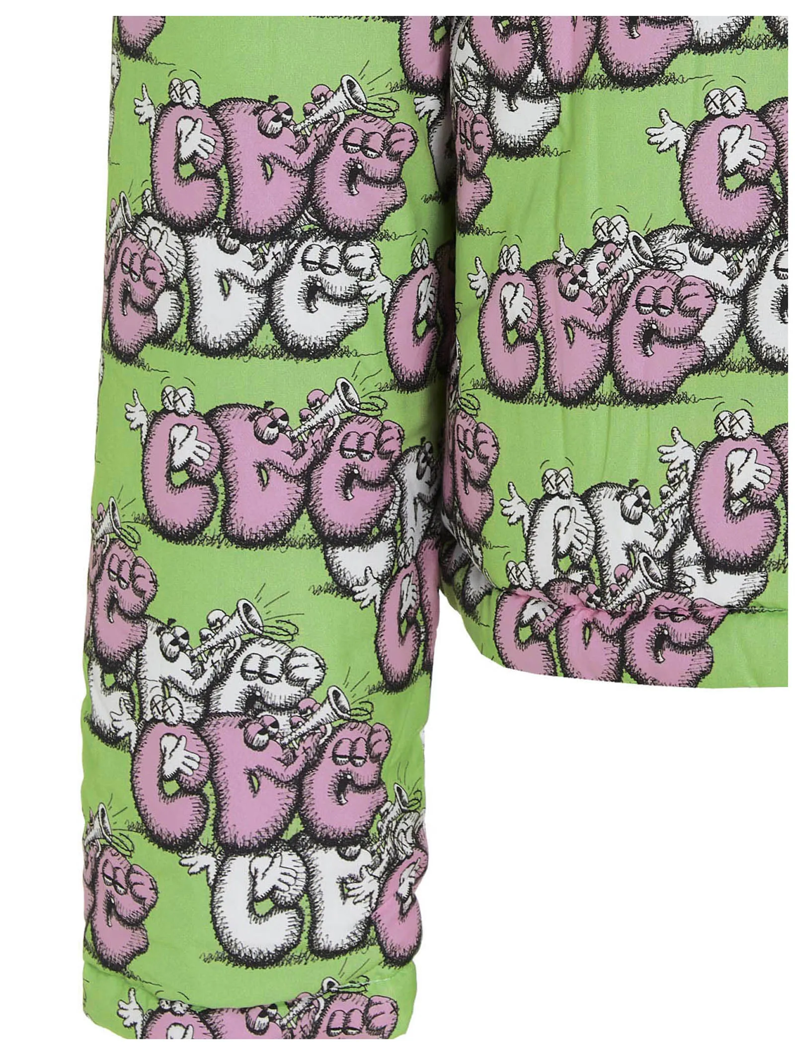 Comme des Garons Shirt X KAWS Graphic Printed Jacket