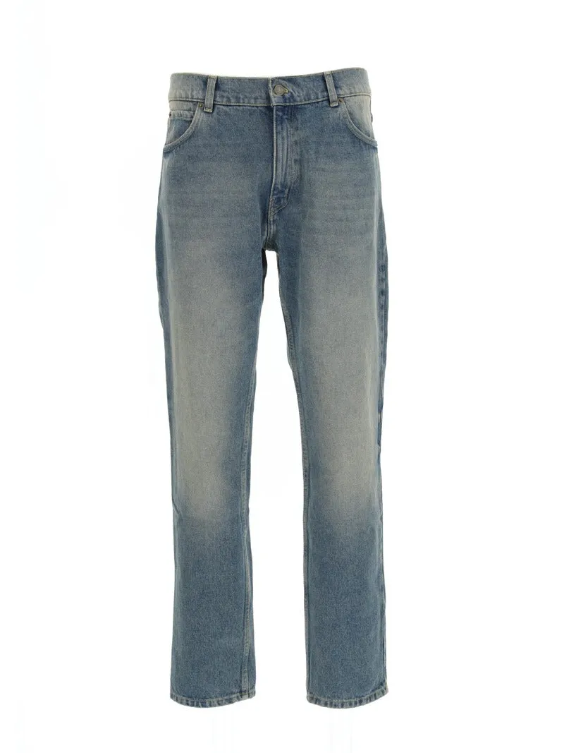 Courrges Straight Leg Denim Jeans