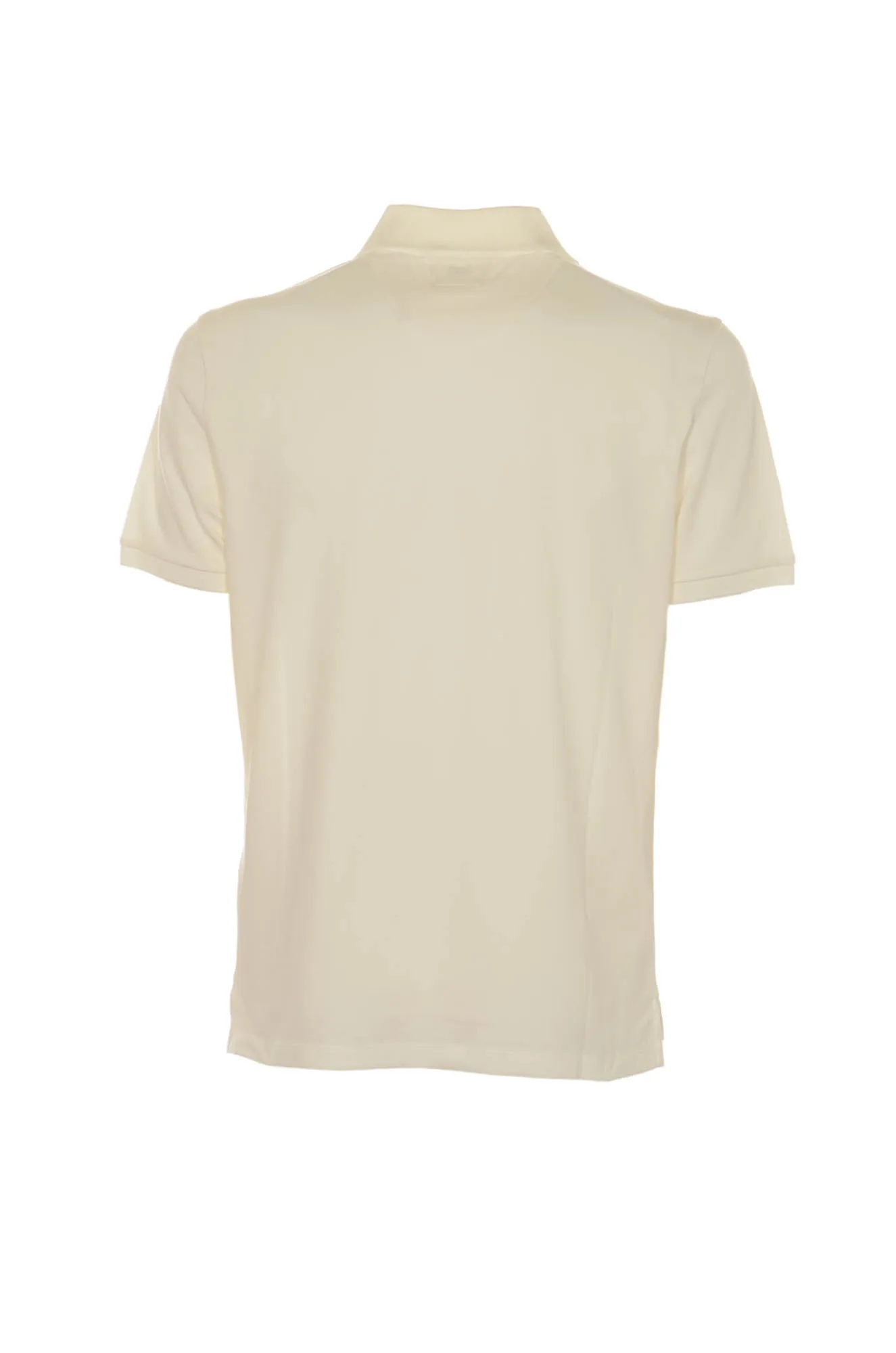 C.P. Company Logo Printed Short-Sleeved Polo Shirt