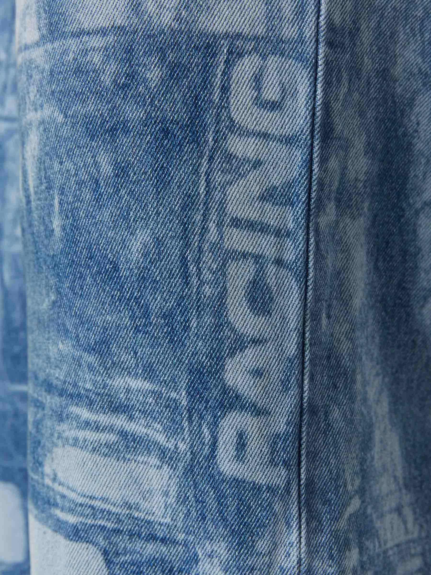 Diesel 1955 Printed Straight-Leg Jeans