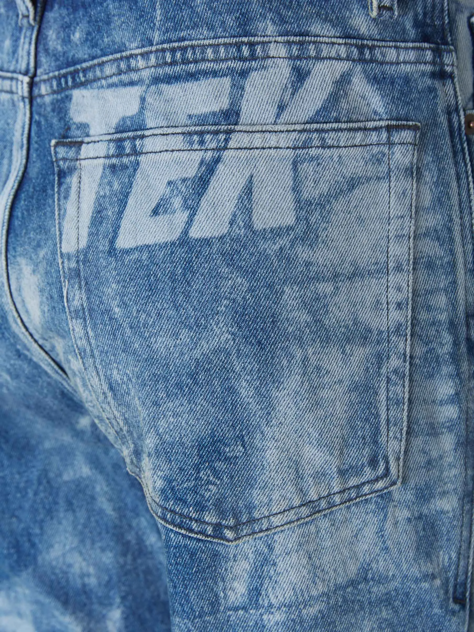Diesel 1955 Printed Straight-Leg Jeans
