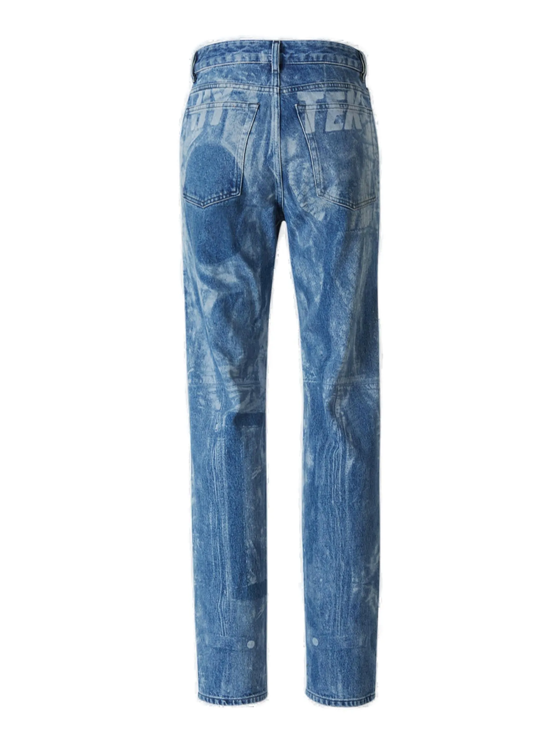 Diesel 1955 Printed Straight-Leg Jeans