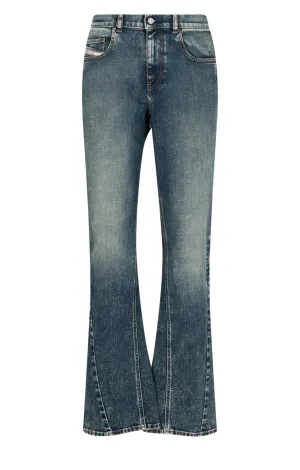Diesel Buttoned Flared Jeans