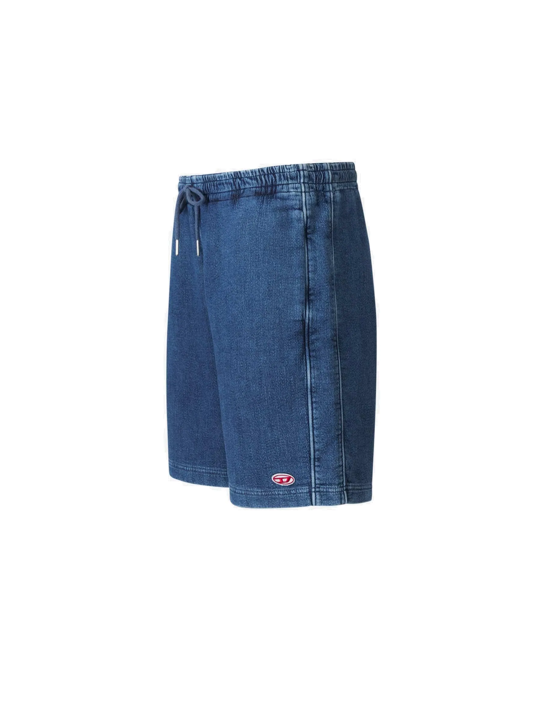 Diesel D Boxy Track Denim Shorts