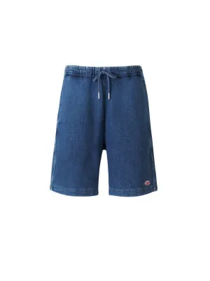 Diesel D Boxy Track Denim Shorts