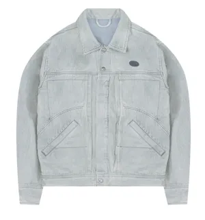 Diesel D-Brandur Treated Denim Jacket