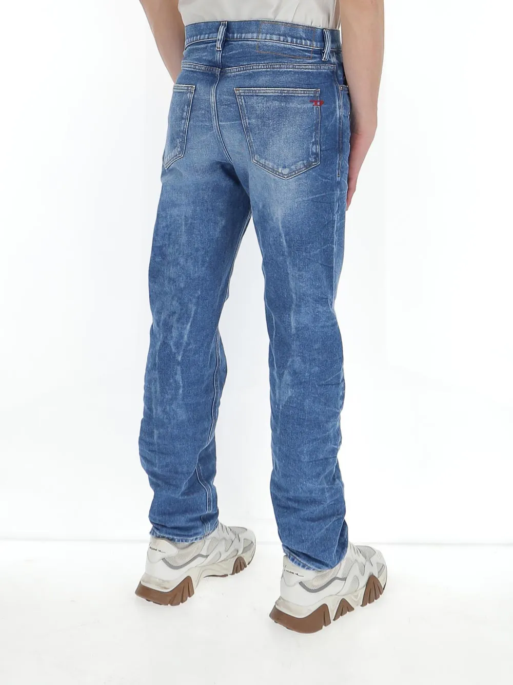 Diesel D-Macs 009MV Straight-Leg Jeans