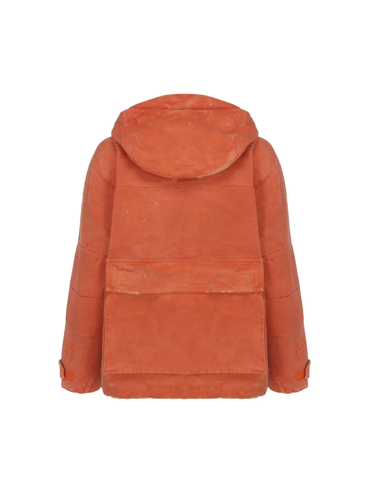Diesel J-Shank Frayed Hooded Jacket
