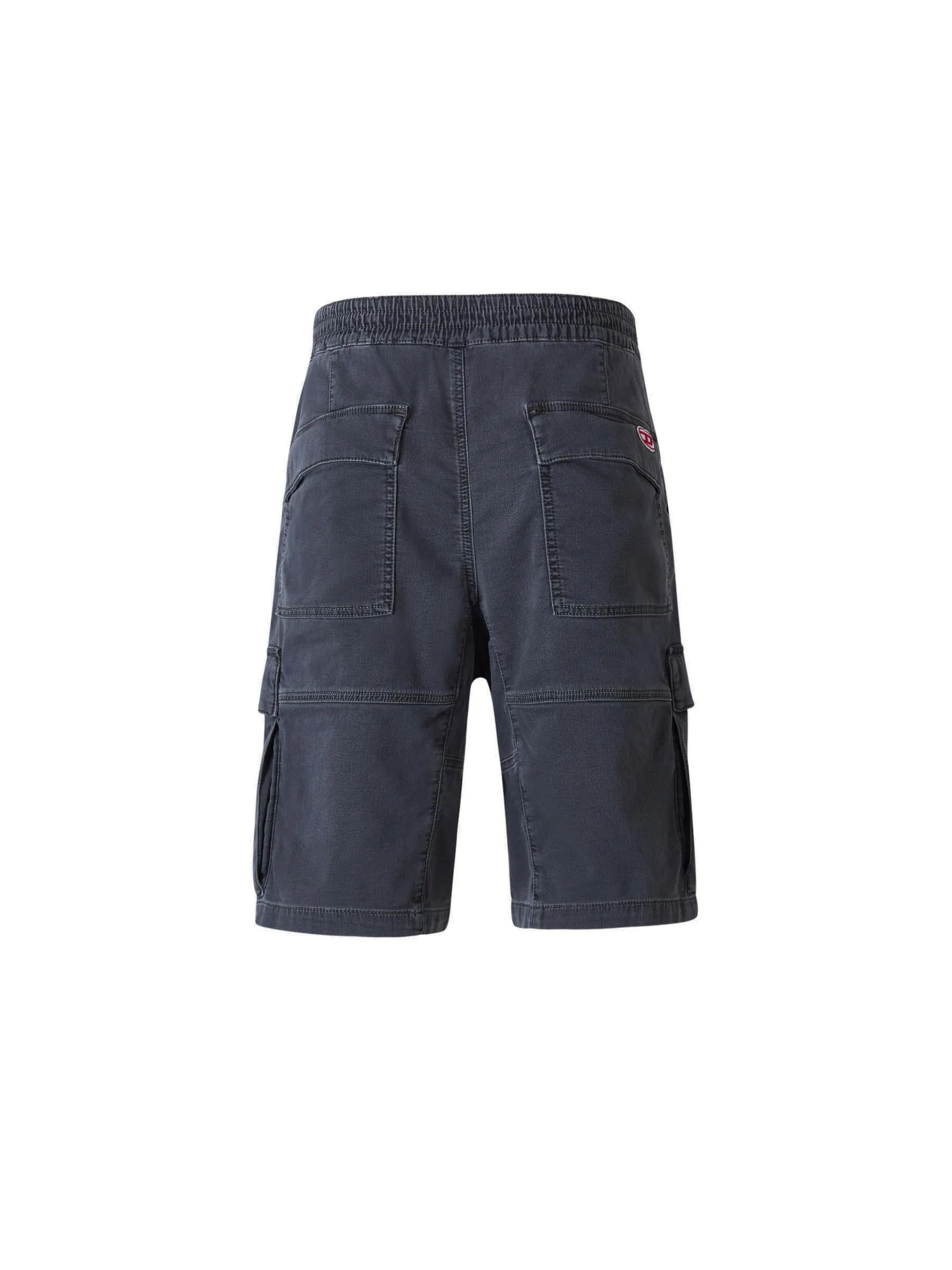 Diesel Logo Patch Cargo Shorts