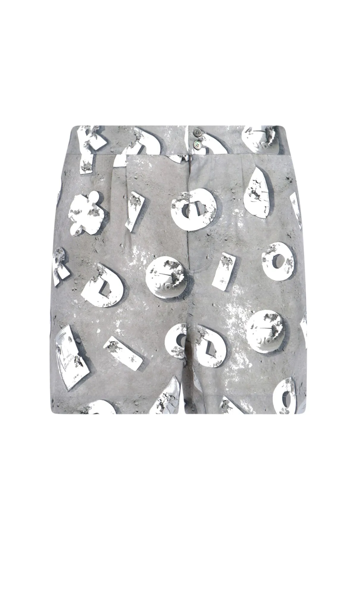 Dior Homme X Daniel Arsham Printed Bermuda Shorts