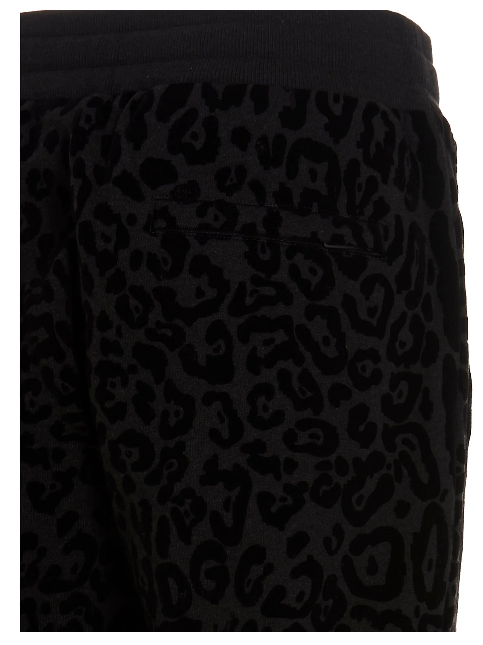 Dolce & Gabbana Animal Print Drawstring Pants