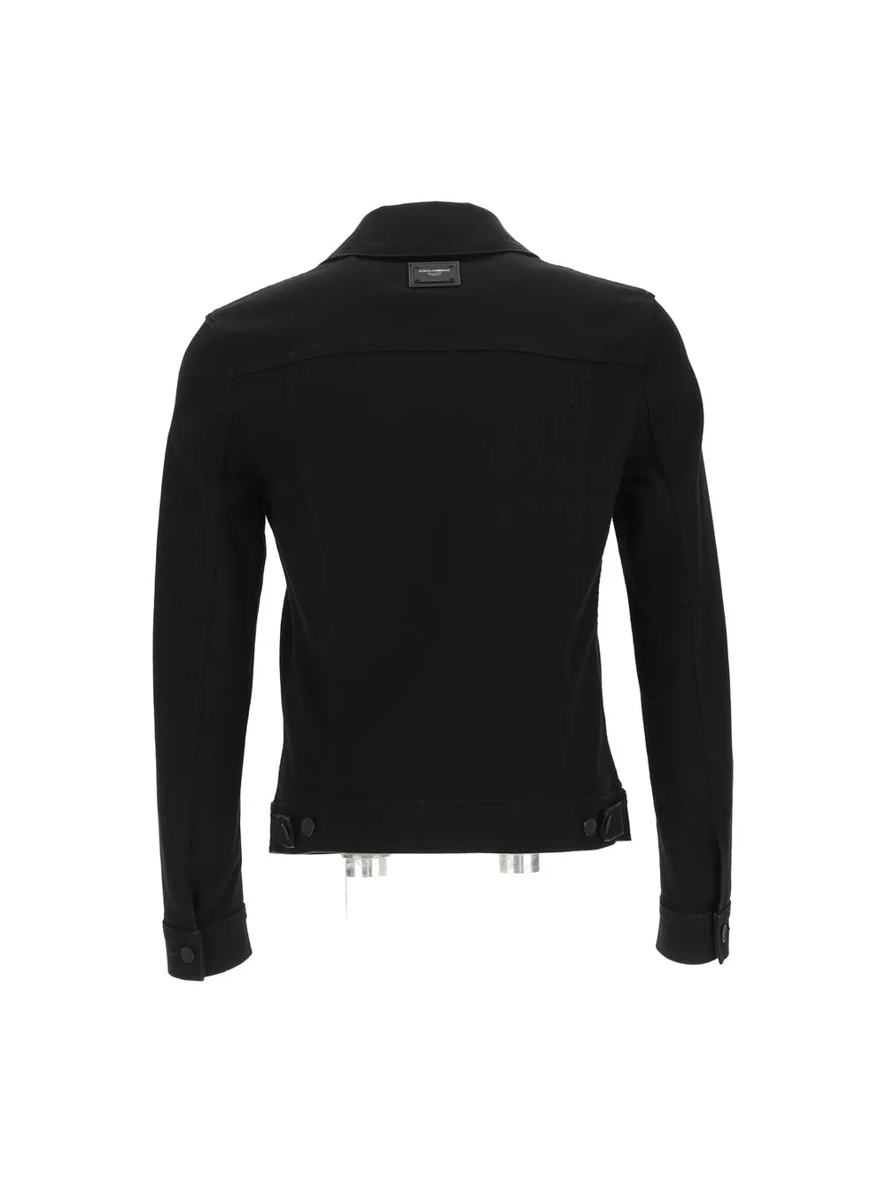 Dolce & Gabbana Buttoned Long Sleeved Denim Jacket