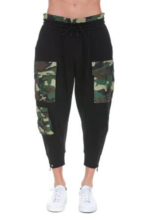 Dolce & Gabbana Camouflage Pocket Drawstring Pants