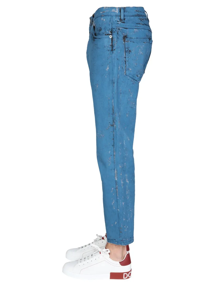 Dolce & Gabbana Distressed Skinny Jeans