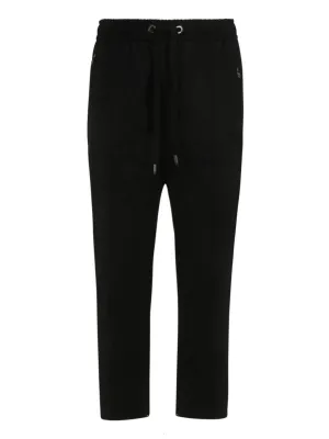 Dolce & Gabbana Logo Embroidered Drawstring Pants