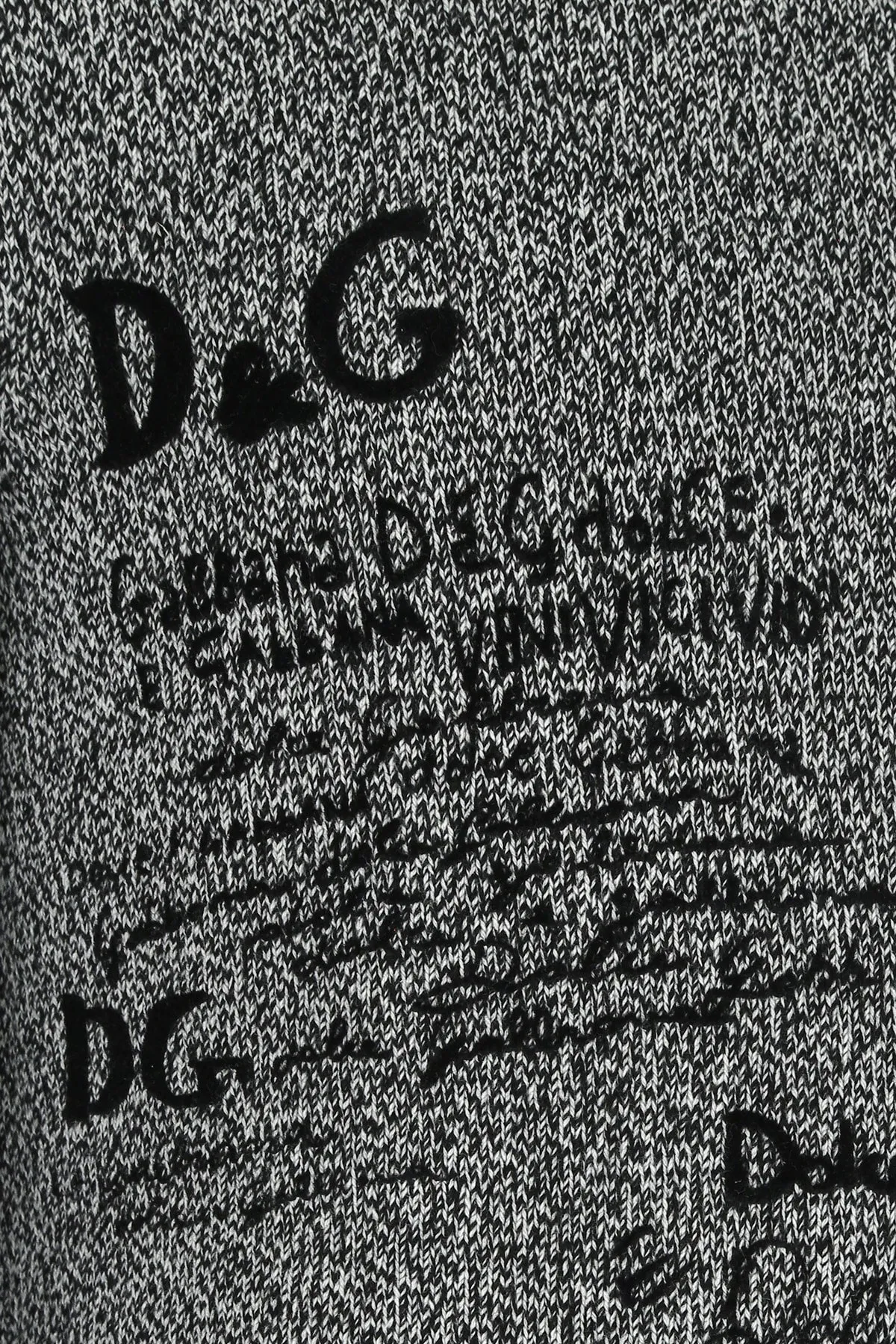 Dolce & Gabbana Logo Embroidered Sweater