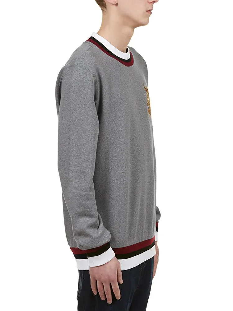 Dolce & Gabbana Logo Embroidered Sweater