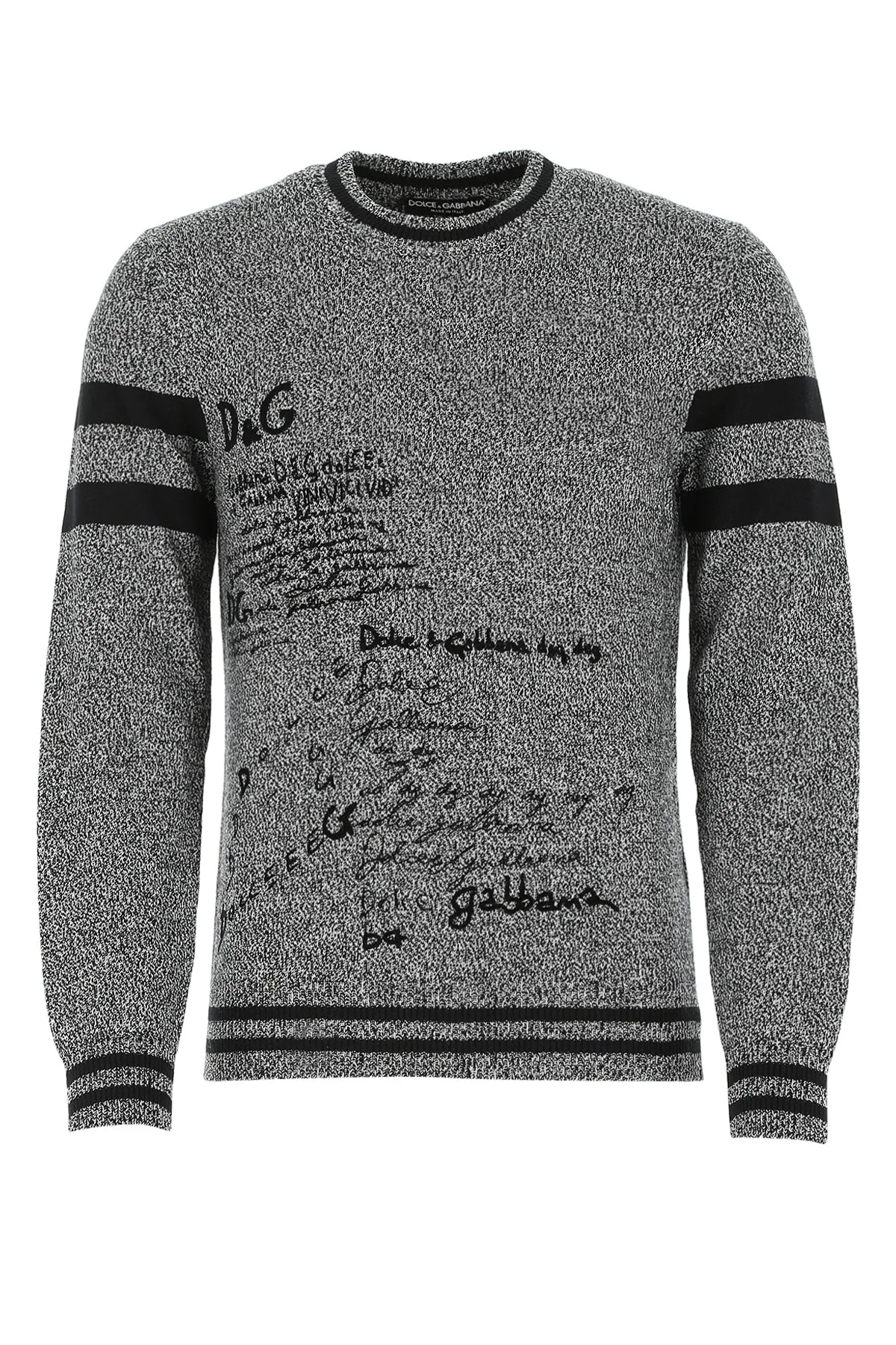 Dolce & Gabbana Logo Embroidered Sweater