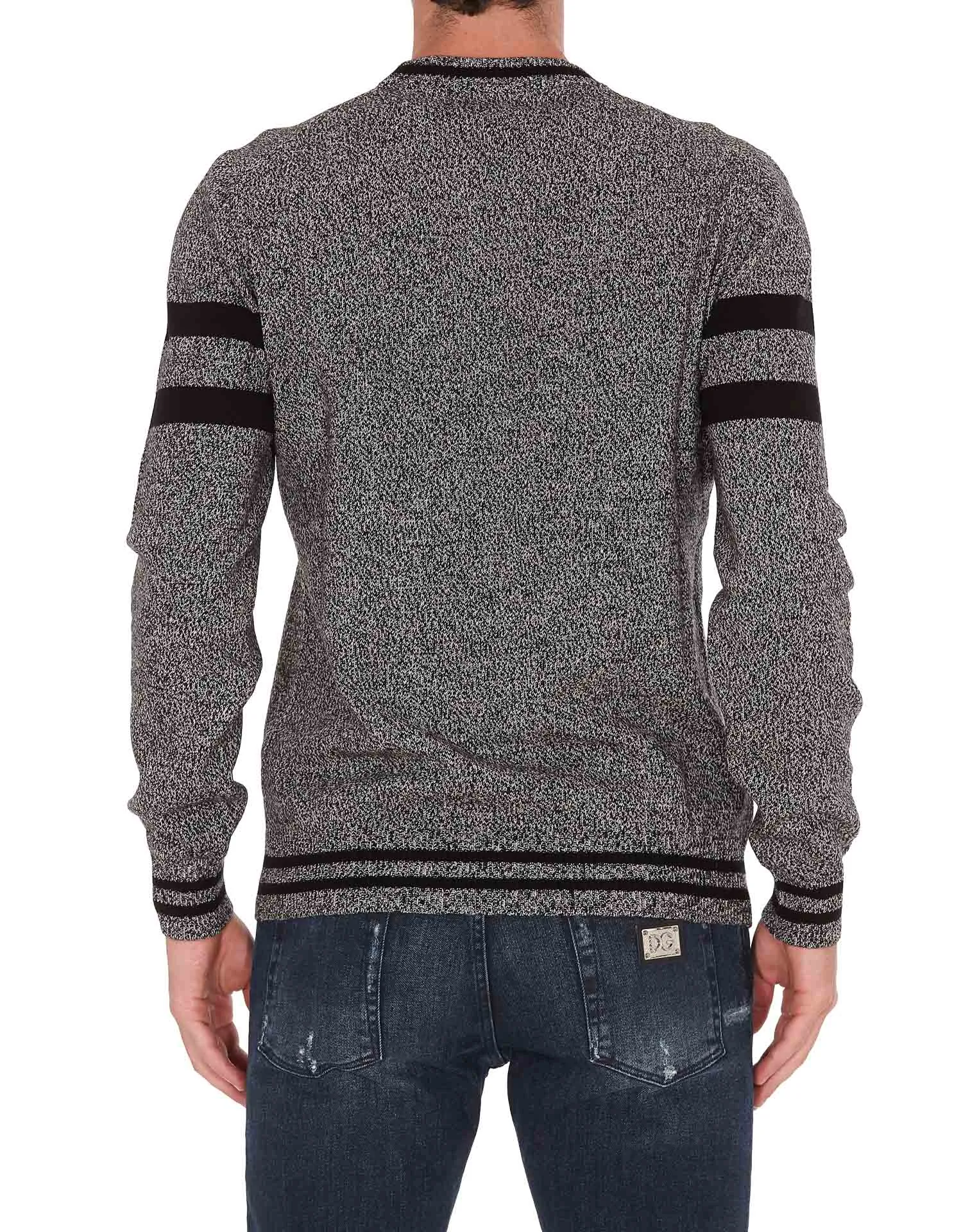 Dolce & Gabbana Logo Embroidered Sweater