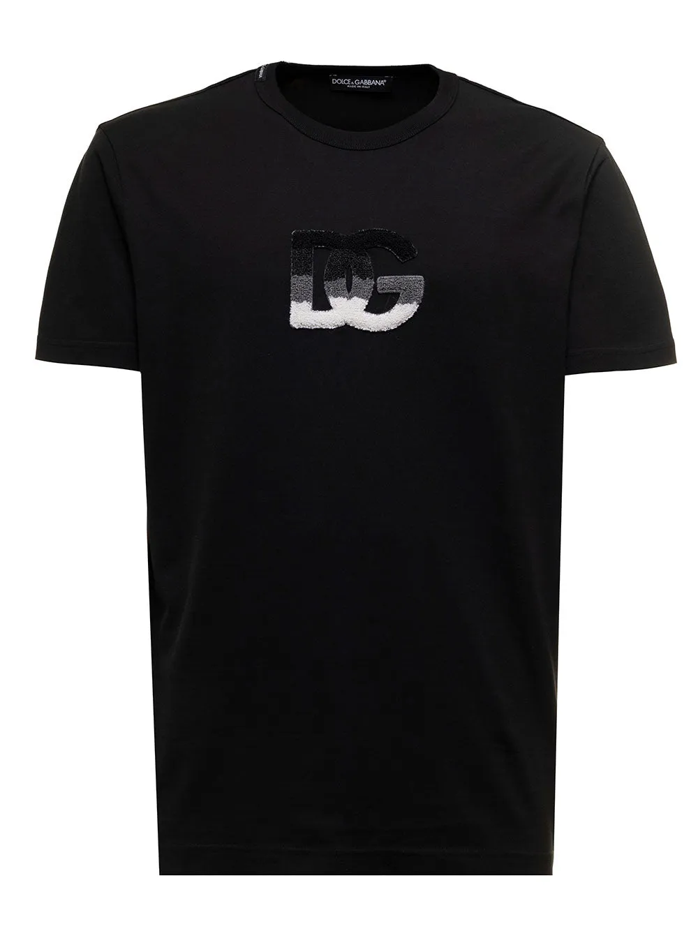 Dolce & Gabbana Logo Patch Crewneck T-Shirt
