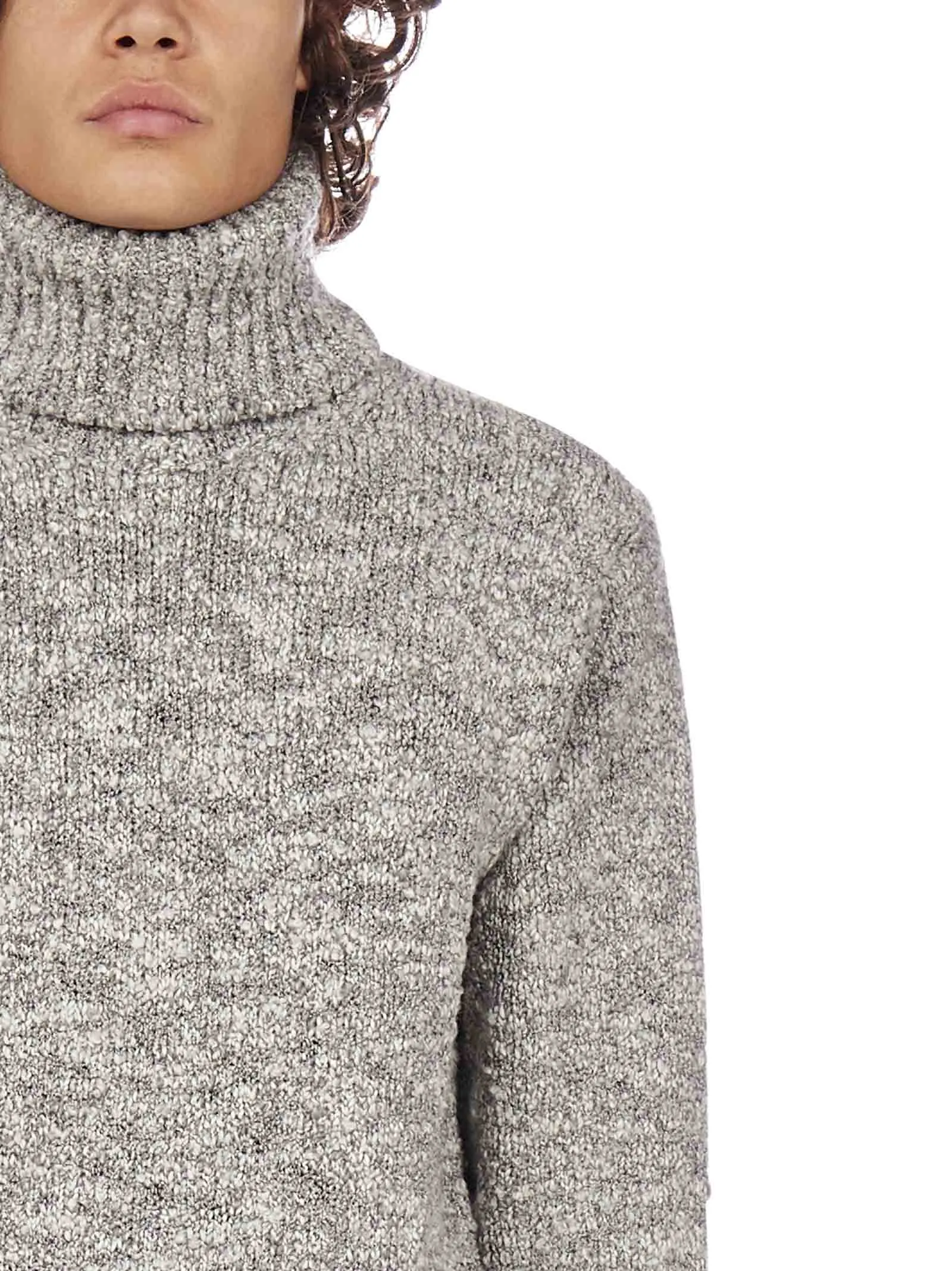 Dolce & Gabbana Roll-Neck Knit Sweater