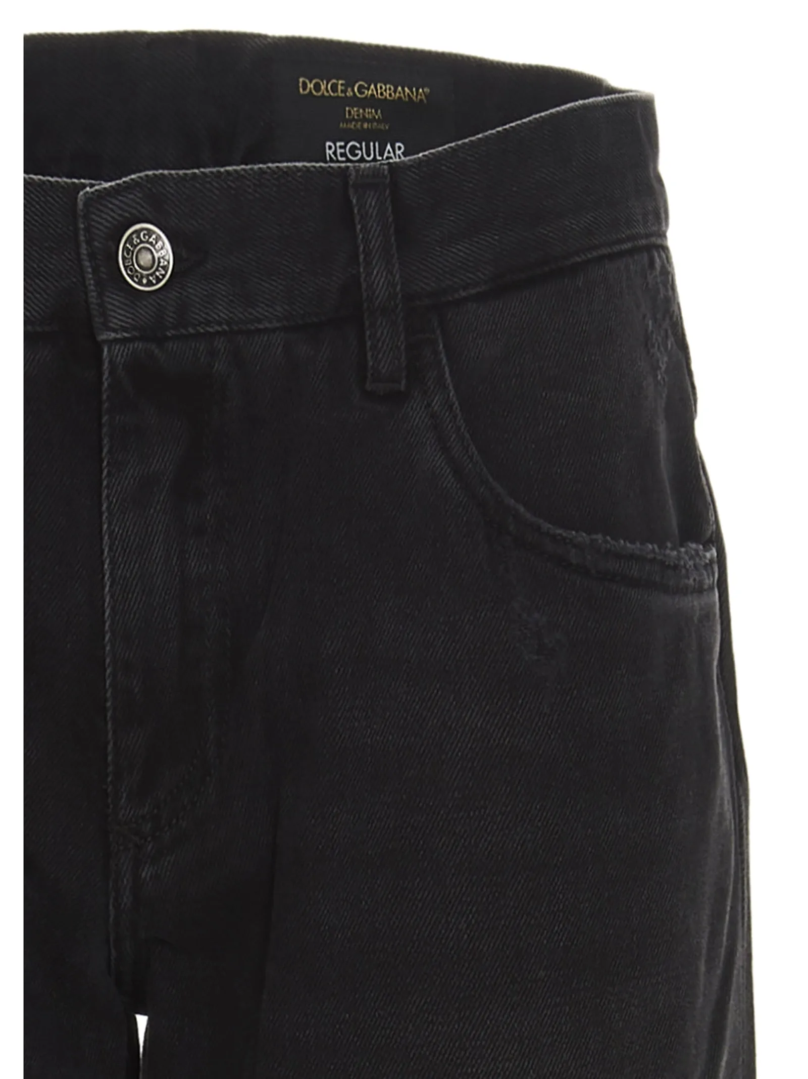 Dolce & Gabbana Tapered Leg Jeans
