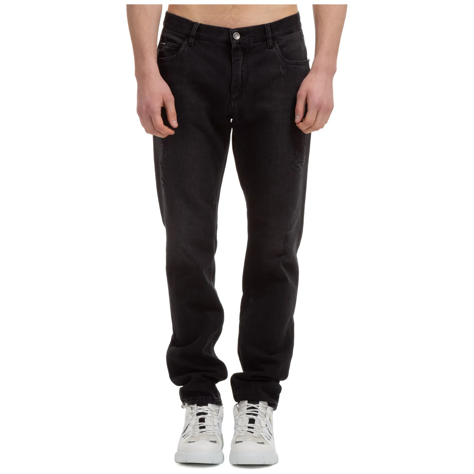 Dolce & Gabbana Tapered Leg Jeans