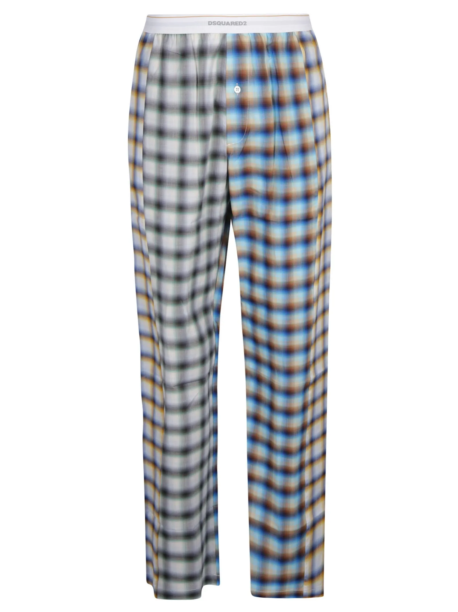 Dsquared2 Checked Straight-Leg Pyjamas Pants