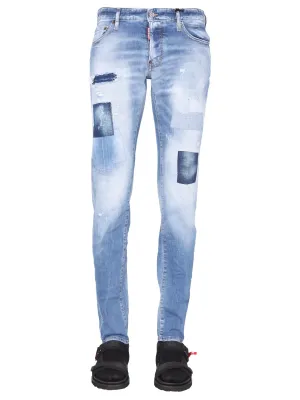 Dsquared2 Distressed Bootcut Jeans