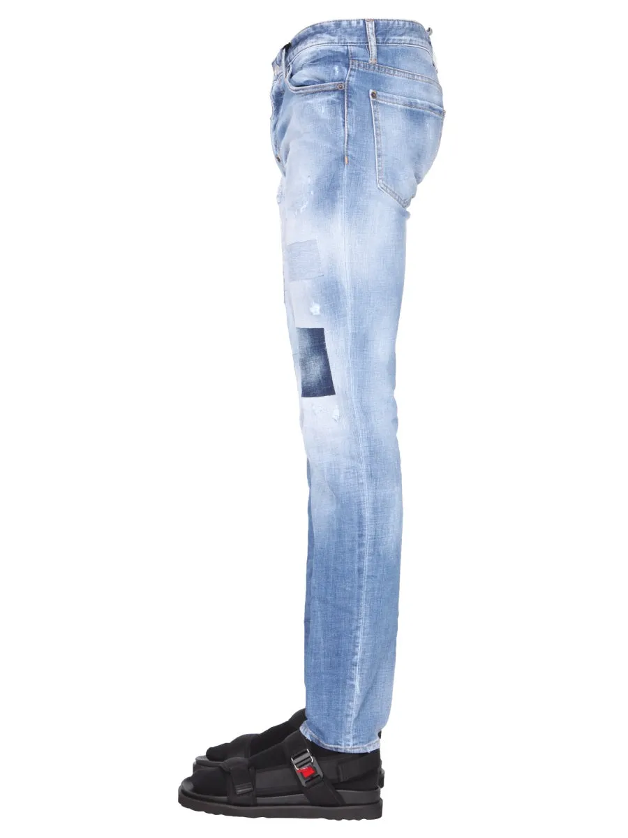 Dsquared2 Distressed Bootcut Jeans