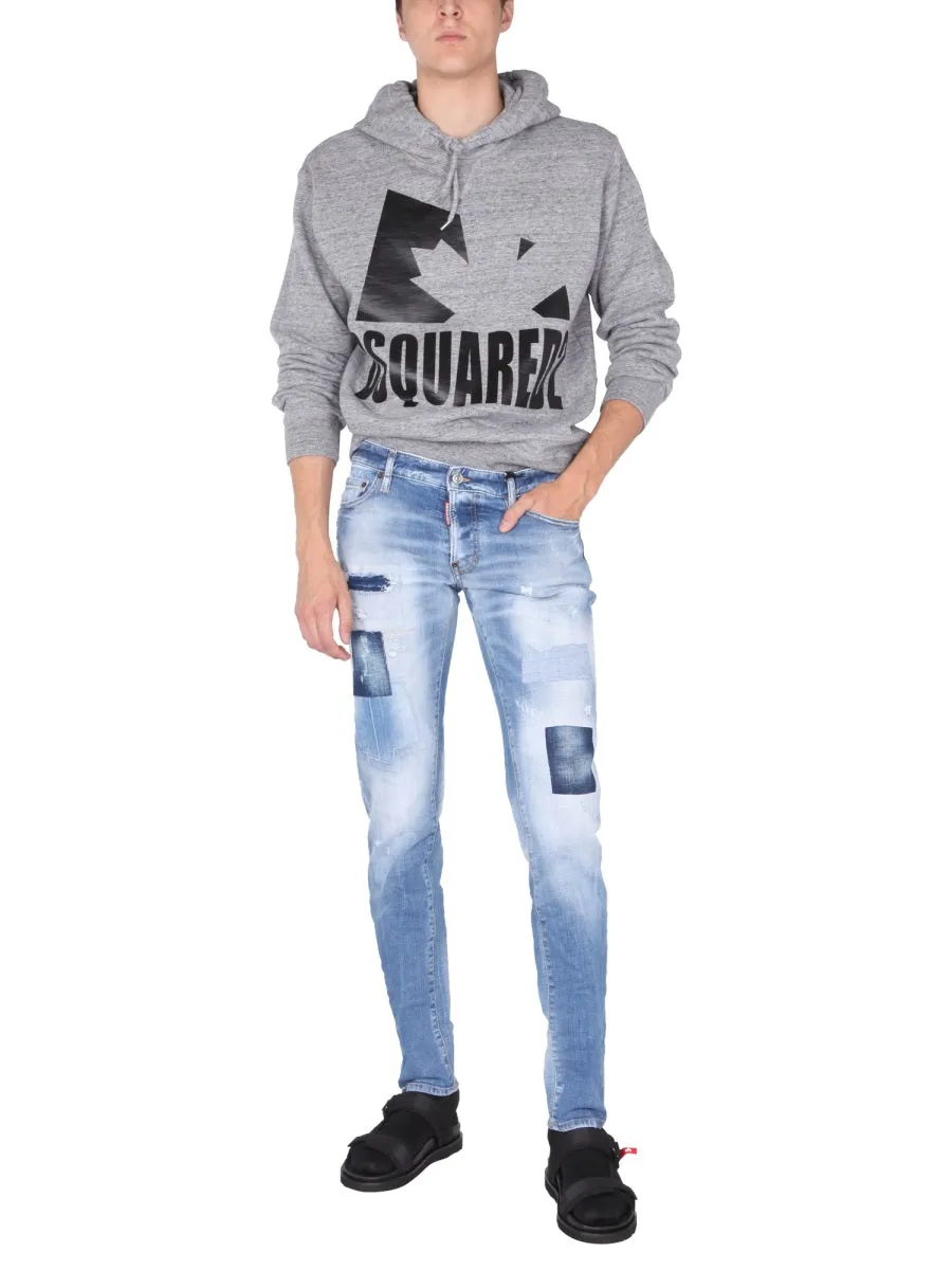 Dsquared2 Distressed Bootcut Jeans