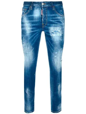 Dsquared2 Distressed Effect Skinny Jeans