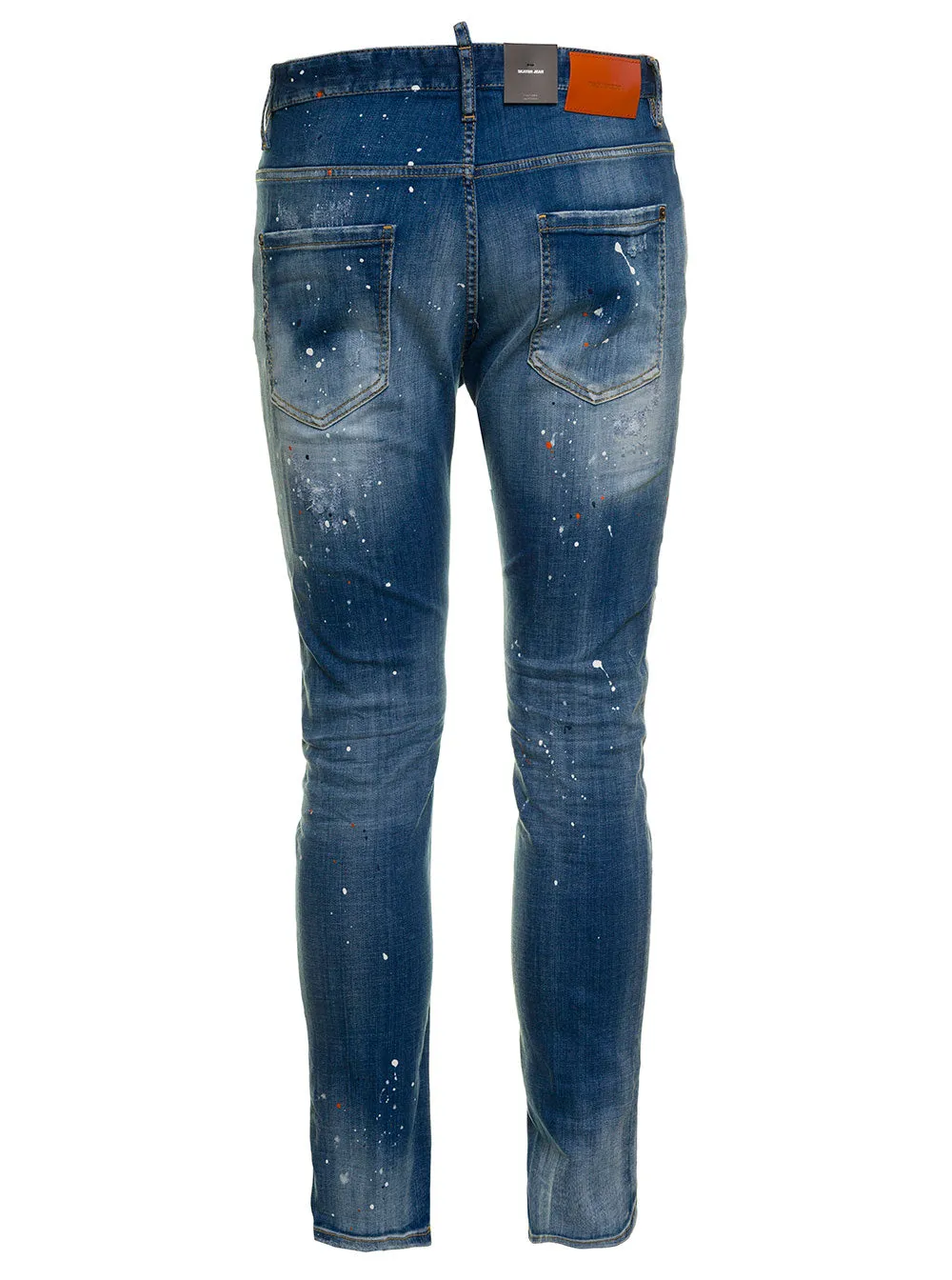 Dsquared2 Distressed Sknniy Cut Jeans