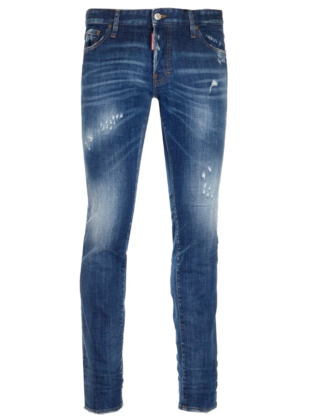 Dsquared2 Distressed Slim-Fit Jeans