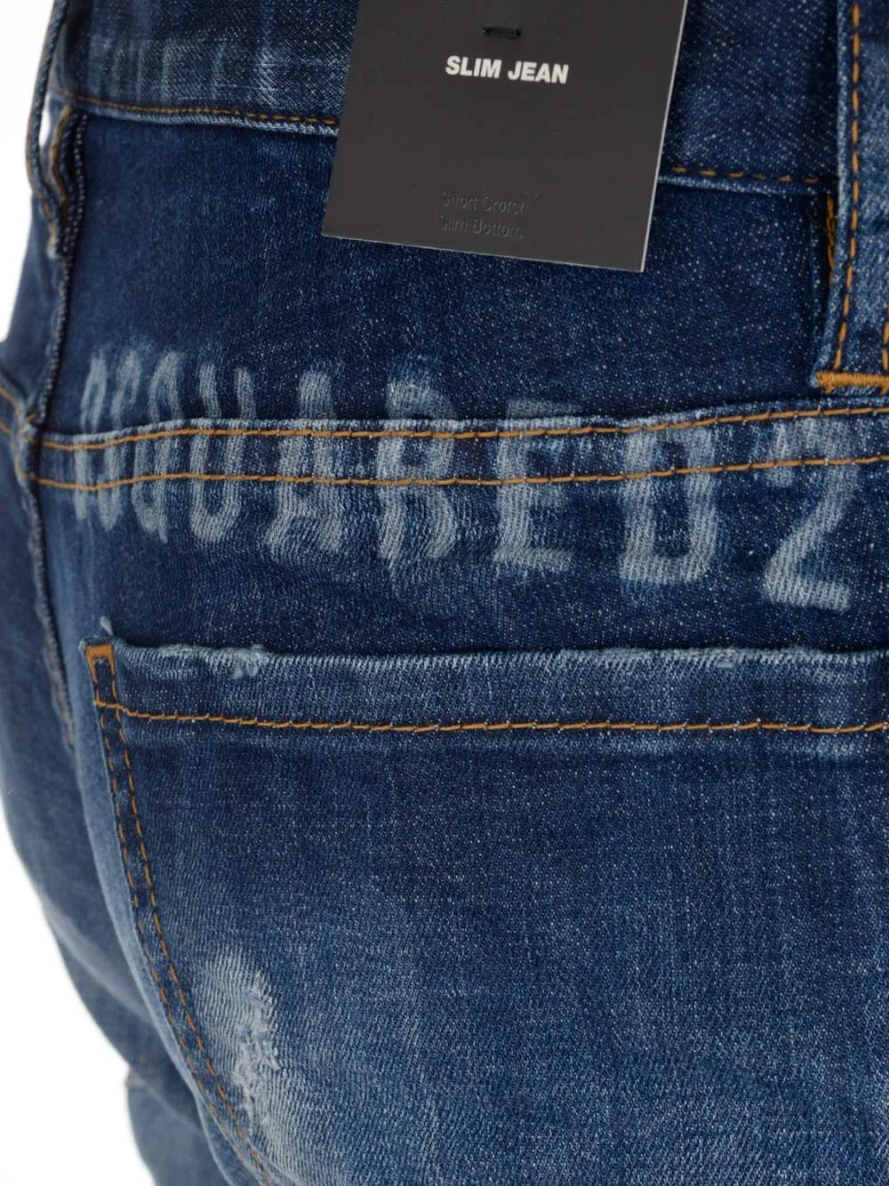 Dsquared2 Distressed Slim-Fit Jeans