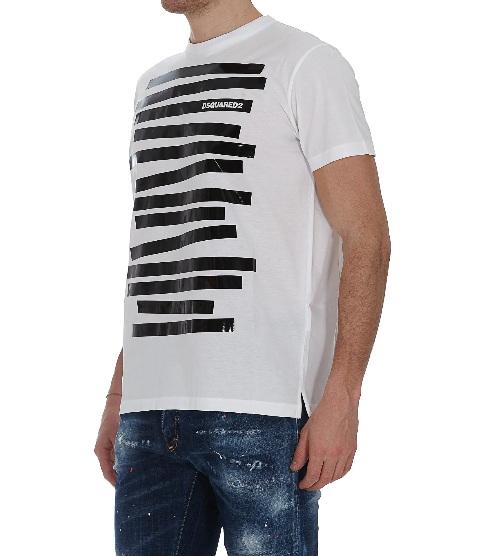Dsquared2 Graphic Logo Printed T-Shirt