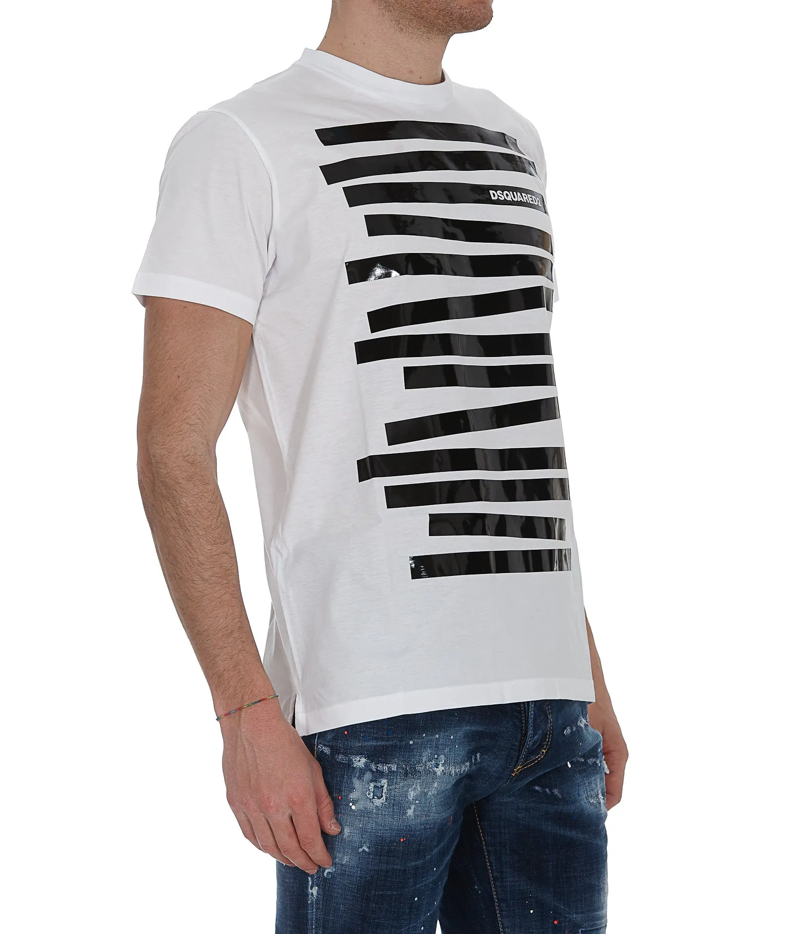 Dsquared2 Graphic Logo Printed T-Shirt