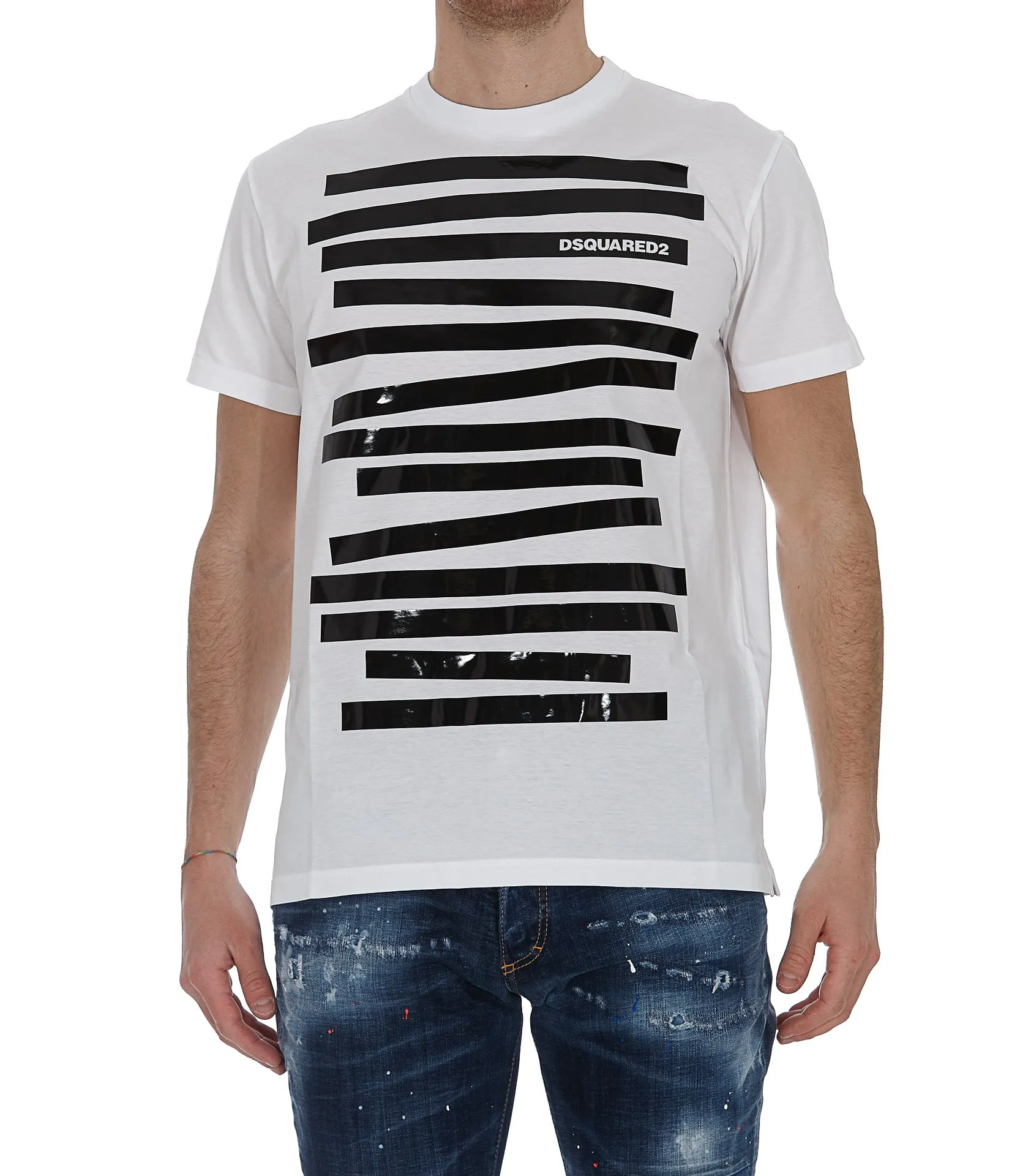 Dsquared2 Graphic Logo Printed T-Shirt