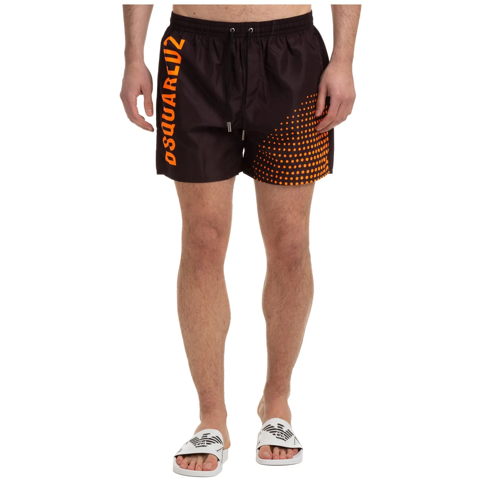 Dsquared2 Graphic Print Swim Trunks
