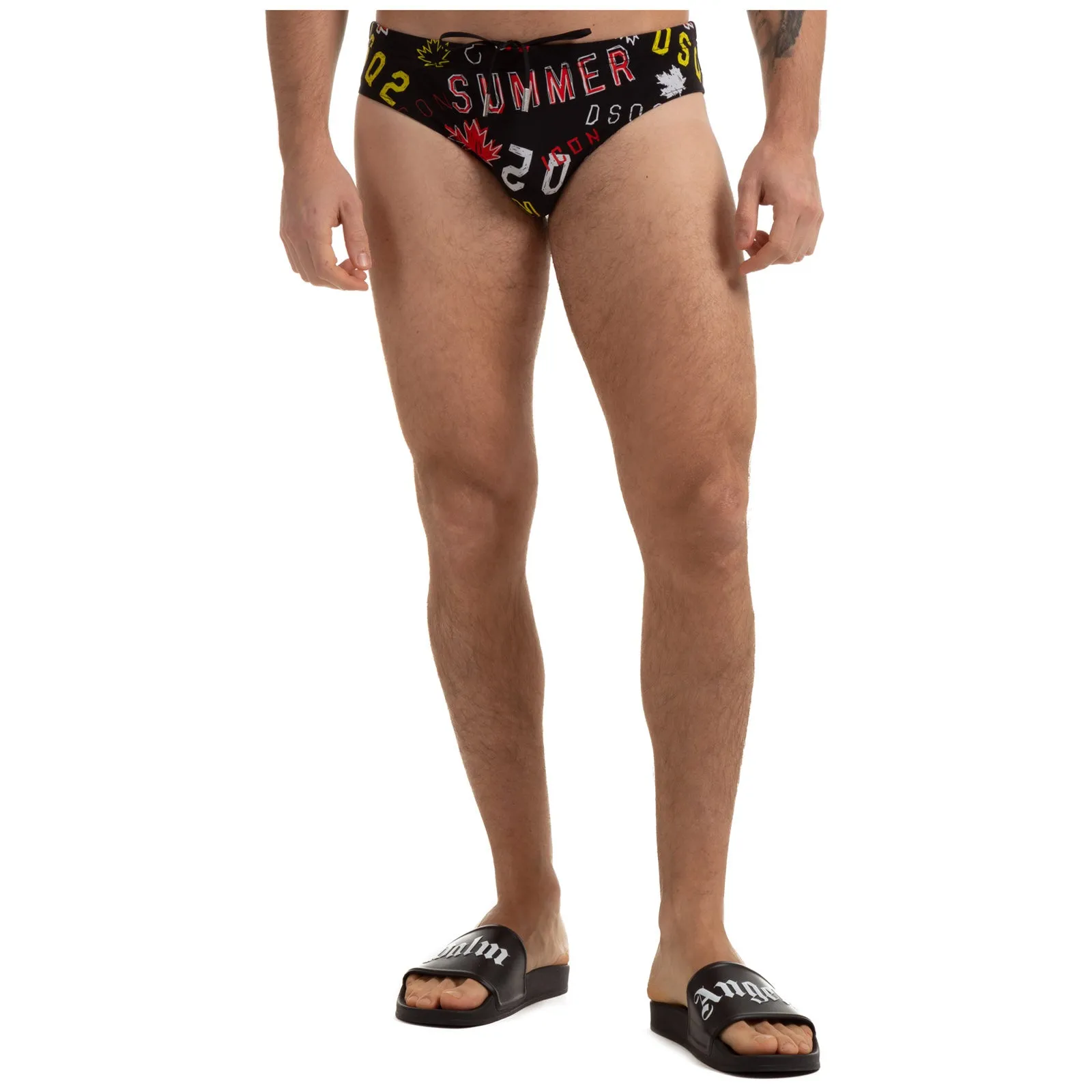 Dsquared2 Graphic Print Swim Trunks