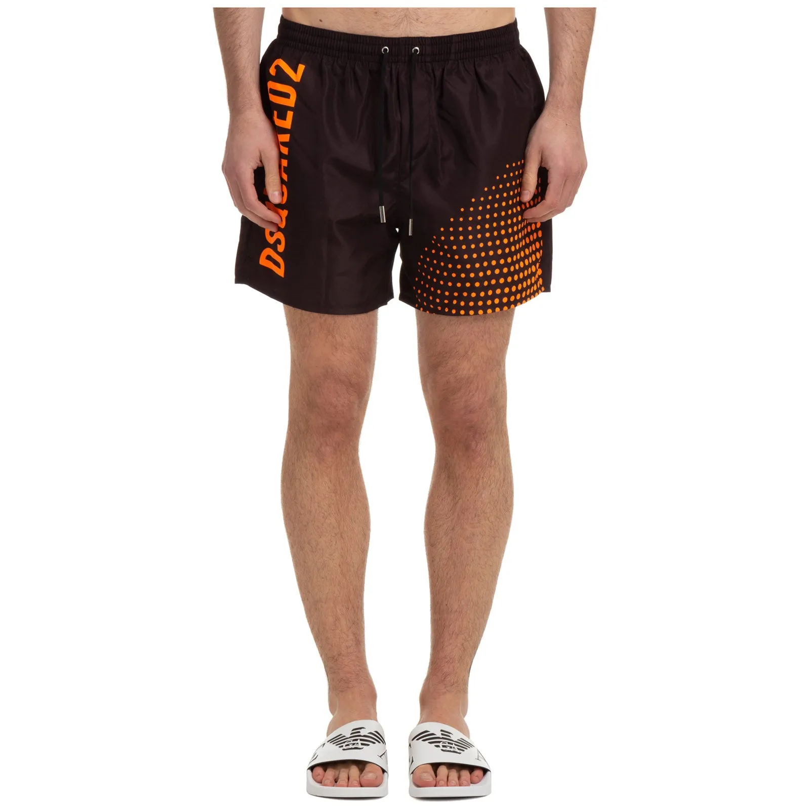 Dsquared2 Graphic Print Swim Trunks