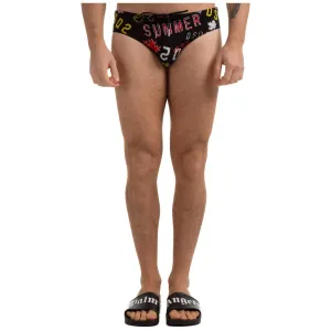 Dsquared2 Graphic Print Swim Trunks