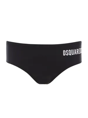 Dsquared2 Icon Logo Print Swimming Briefs