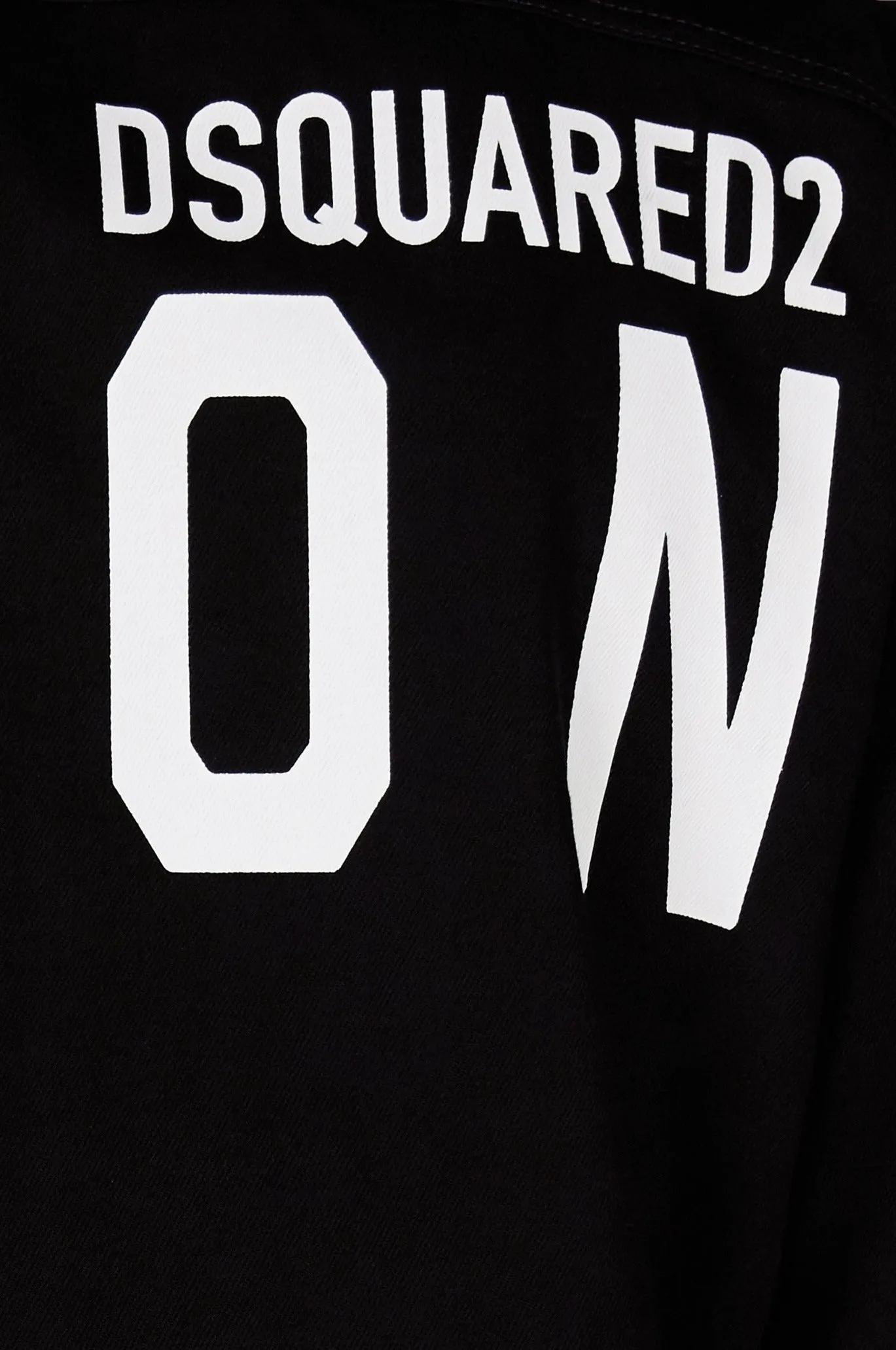 Dsquared2 Icon Logo Printed Denim Jacket